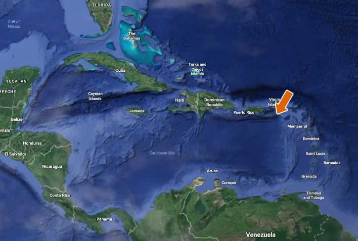 St. Croix US Virgin Islands Caribbean Maps